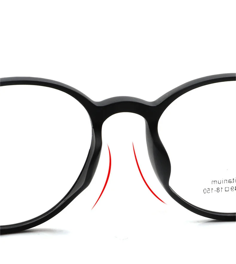 Ultralight Retro Round Optical Glasses | Stylish Prescription Frames