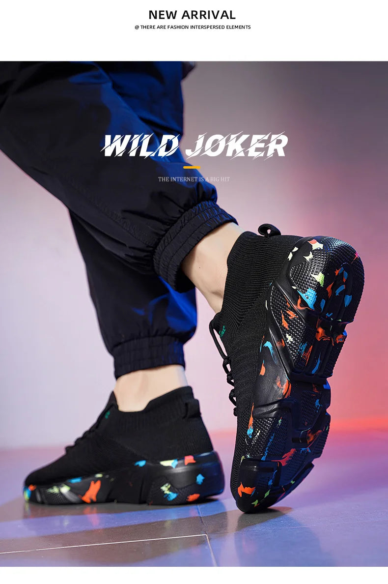 Men’s Breathable Sneakers | Casual Walking & Running Shoes