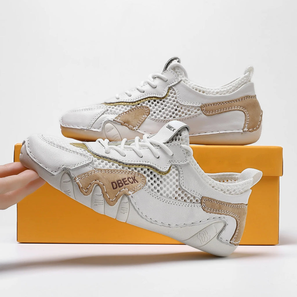 Customizable Women's Breathable Mesh Sports Shoes for Summer