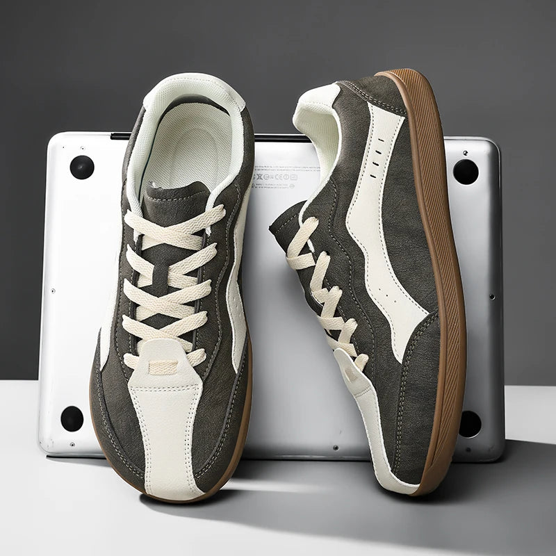 Comfortable Men's Casual Sneakers | Wide Toe Box for All-Day Wear