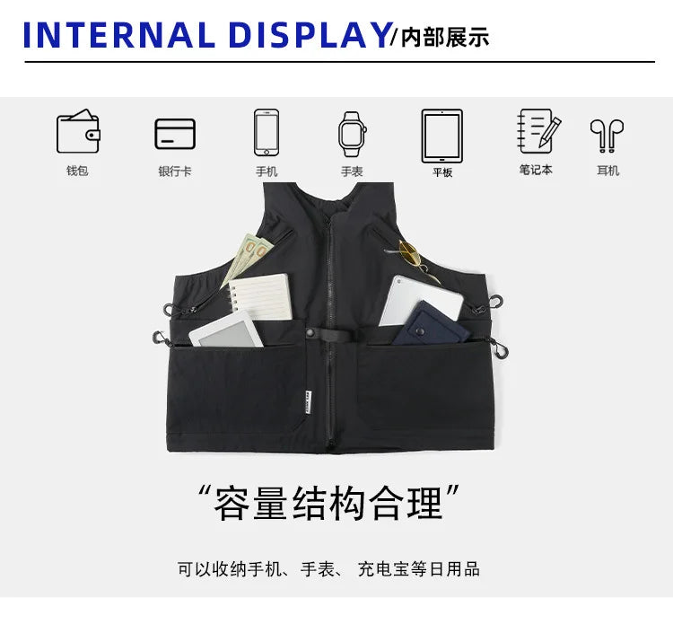 Multi-Purpose Tactical Wearable Backpack for Outdoor Adventures