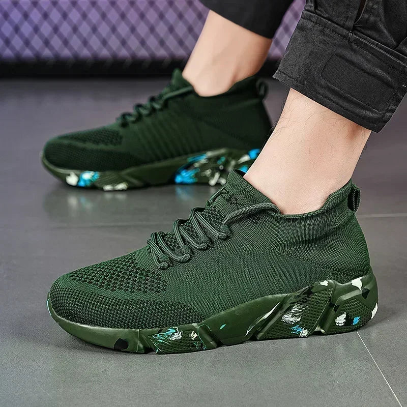 Men’s Breathable Sneakers | Casual Walking & Running Shoes