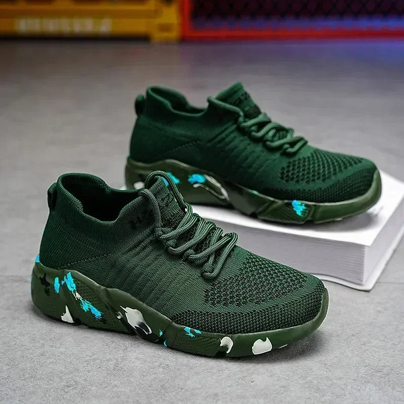 Men’s Breathable Sneakers | Casual Walking & Running Shoes