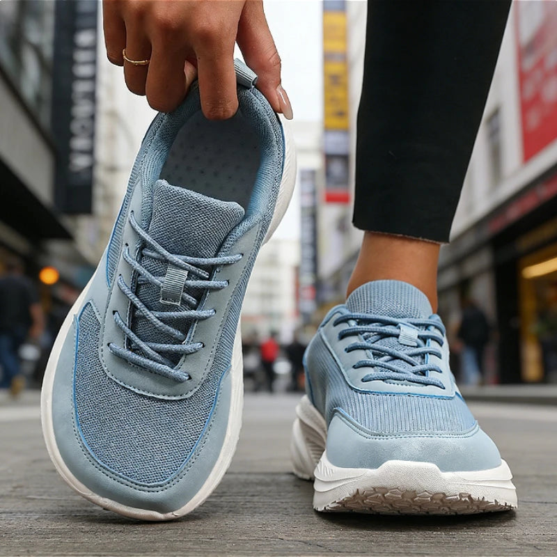 Wide Toe Running Shoes for Men | Breathable Non-Slip Sneakers