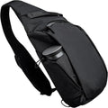 Sleek Crossbody Bag with Water Bottle Pocket | Casual Sling Backpack