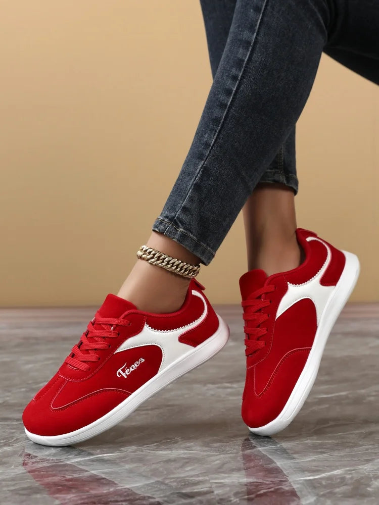 Breathable Unisex Wide-Toed Sneakers for Comfortable Walking