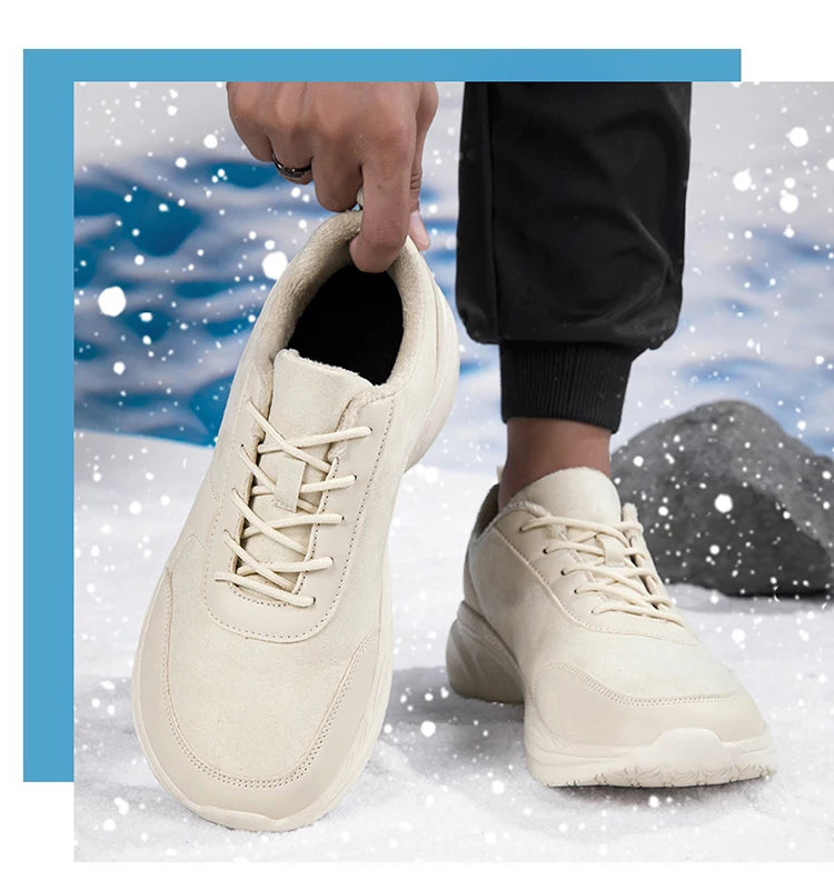Unisex Winter Barefoot Sneakers | Comfortable Non-Slip Casual Shoes