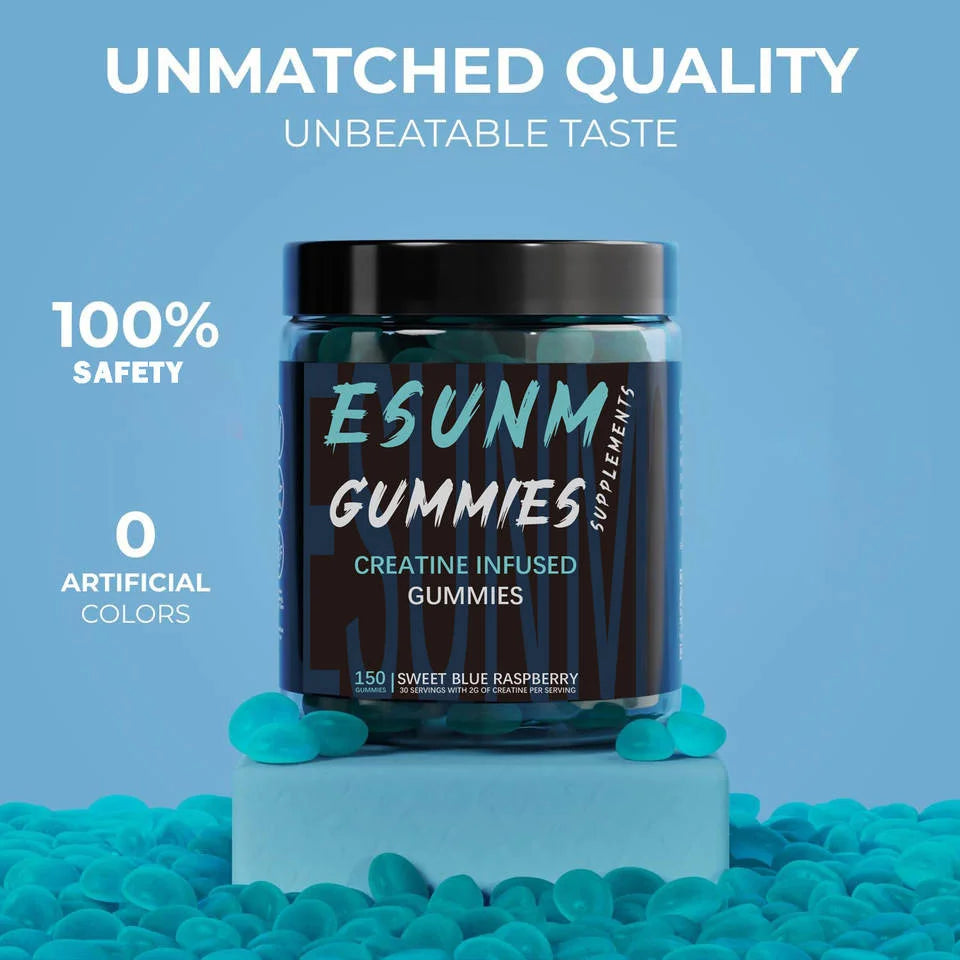 Creatine Gummies for Enhanced Athletic Performance and Energy