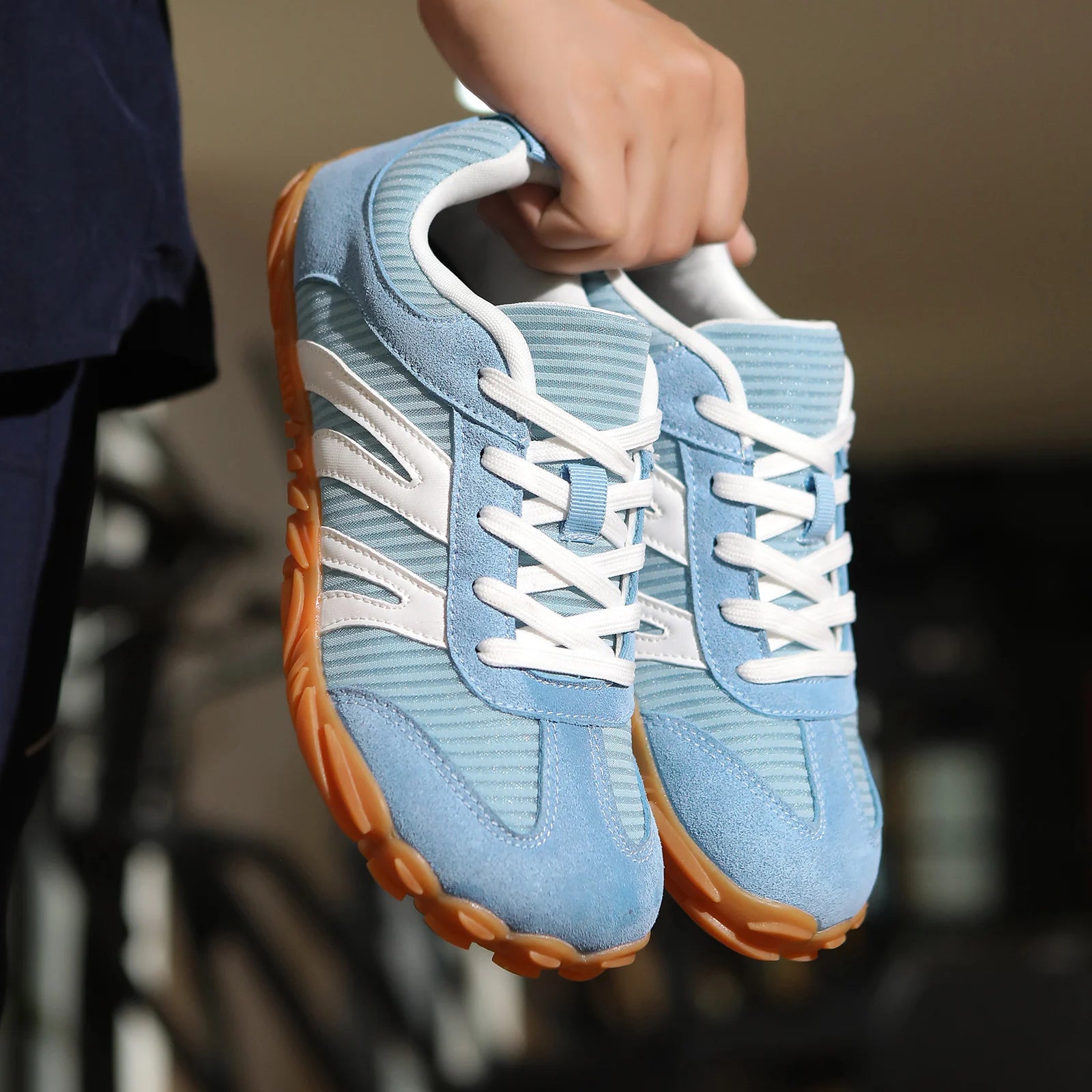 Breathable Women's Wide Shoes | Minimalist Non-Slip Sports Footwear