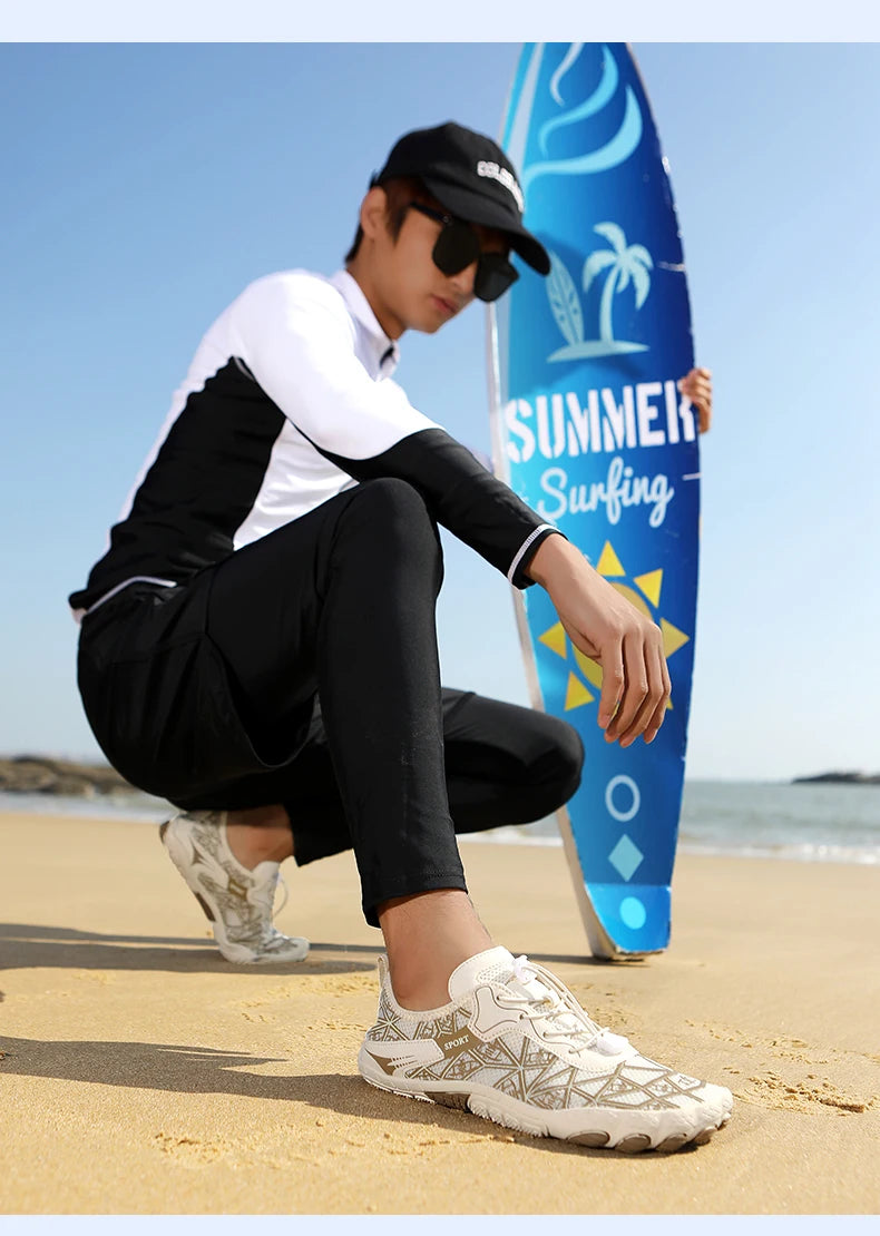 Quick-Drying Barefoot Wading Shoes for Beach and Water Sports