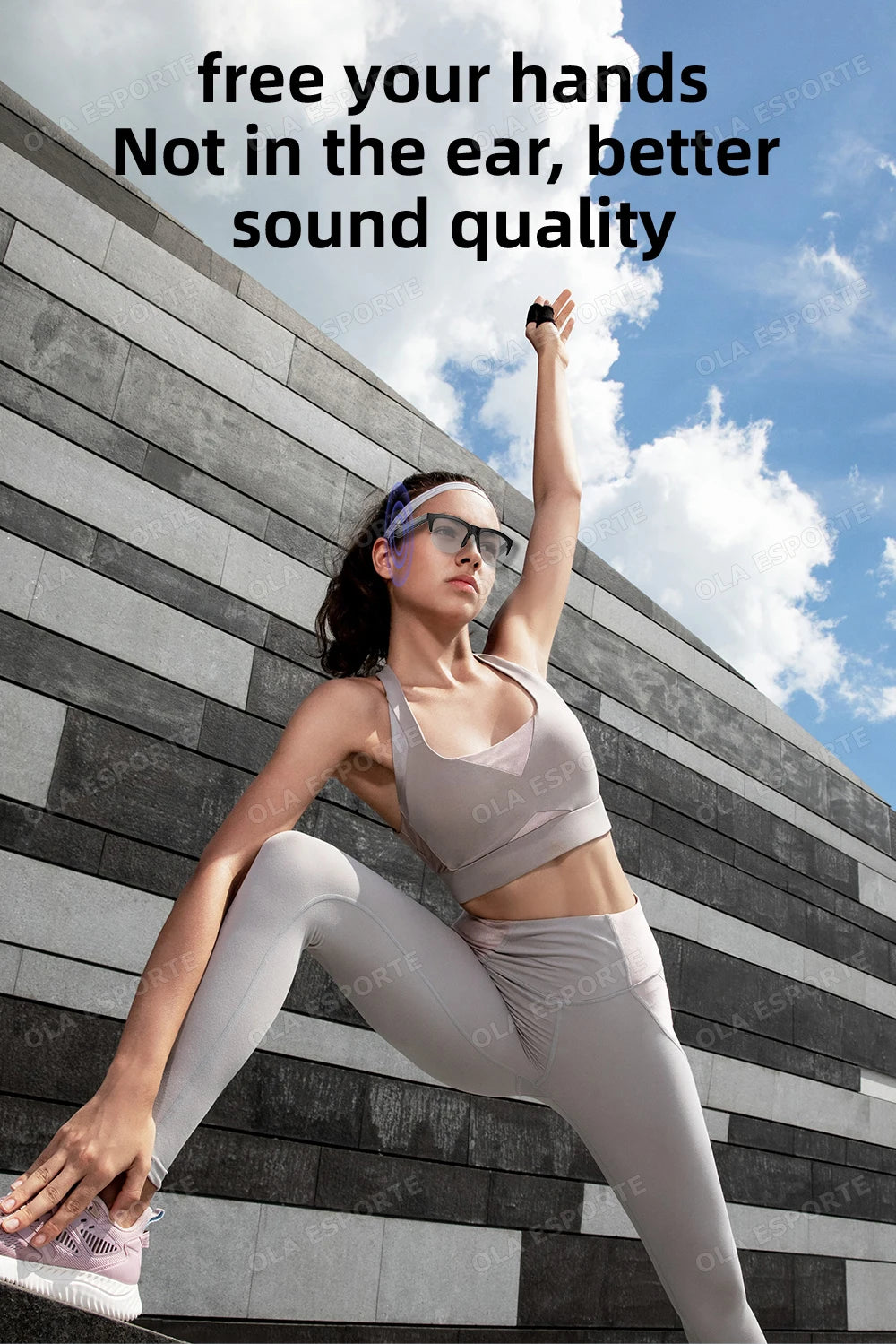 Photosensitive Smart Glasses with Bluetooth & UV Protection