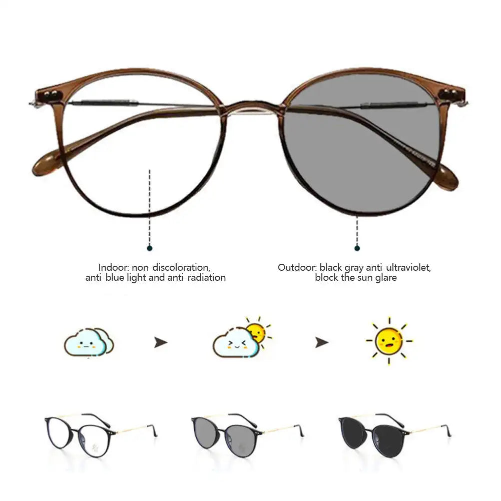 Color Changing Anti Blue Light Glasses | UV Protection Sunglasses