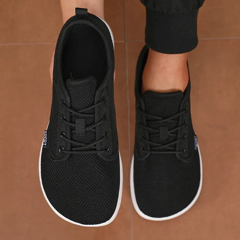 Breathable Wide Toe Men's Mesh Casual Walking Shoes | Comfort Fit