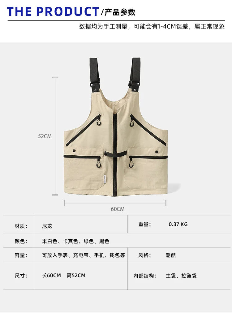 Multi-Purpose Tactical Wearable Backpack for Outdoor Adventures