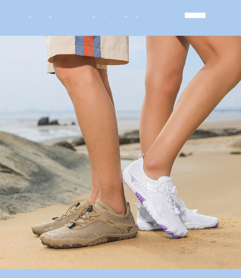 Quick-Drying Barefoot Wading Shoes for Beach and Water Sports