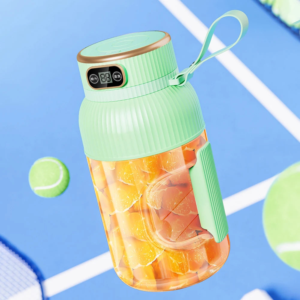 Portable Electric Fruit Juicer Cup | Large Capacity Smoothie Maker