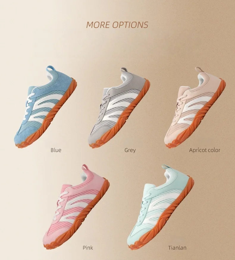 Breathable Women's Wide Shoes | Minimalist Non-Slip Sports Footwear