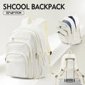 Unisex Casual Multi-Pocket Backpack | Stylish School Tote Bag