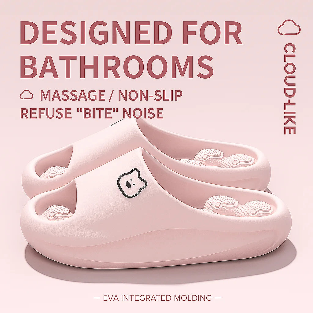 Comfortable Women's Indoor EVA Massage House Slippers