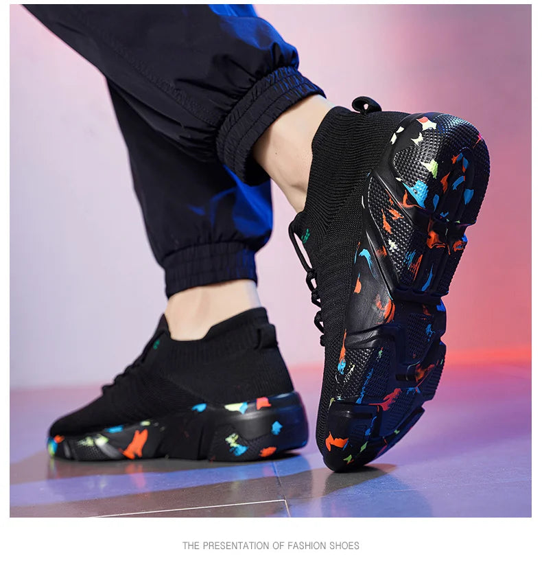 Men’s Breathable Sneakers | Casual Walking & Running Shoes