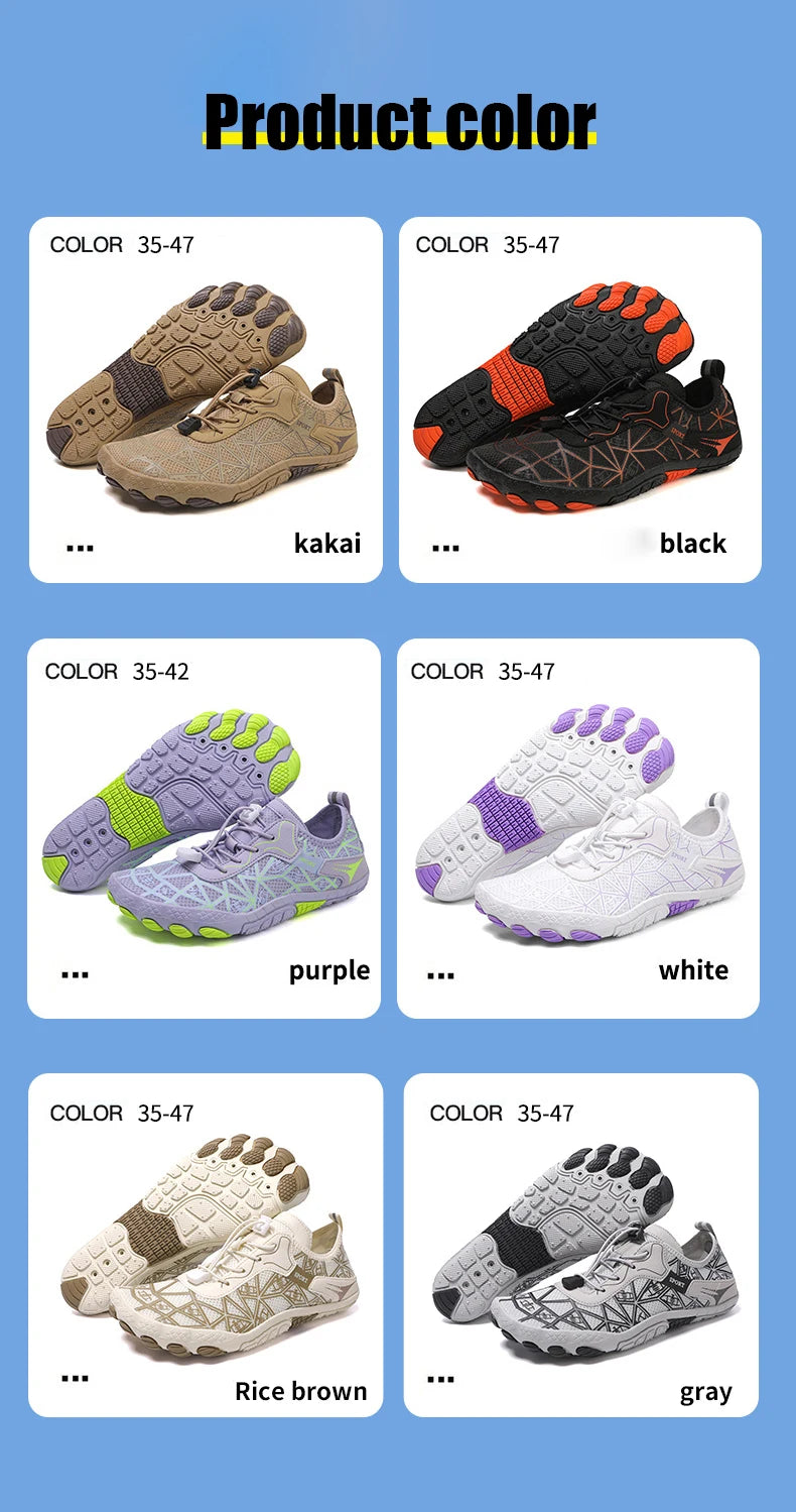 Quick-Drying Barefoot Wading Shoes for Beach and Water Sports