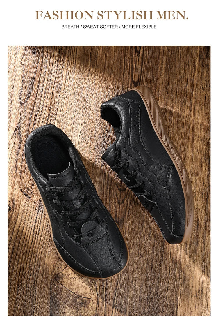 Comfortable Men's Casual Sneakers | Wide Toe Box for All-Day Wear
