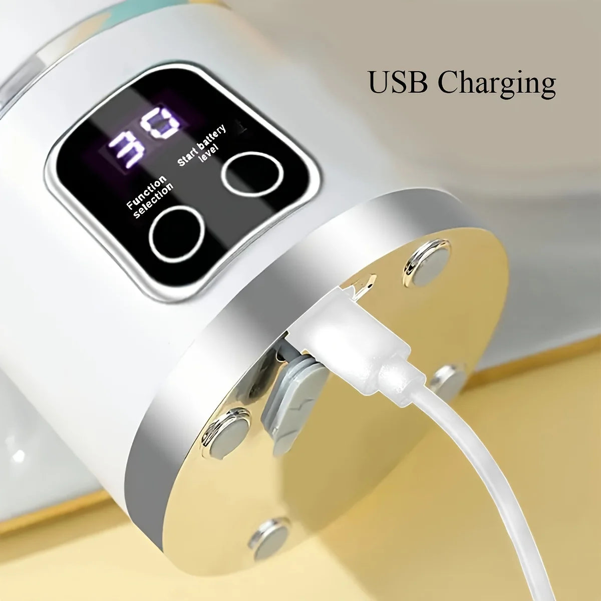 Portable USB-Rechargeable Blender for Smoothies and Shakes