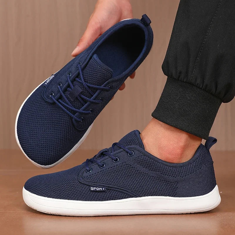 Breathable Wide Toe Men's Mesh Casual Walking Shoes | Comfort Fit