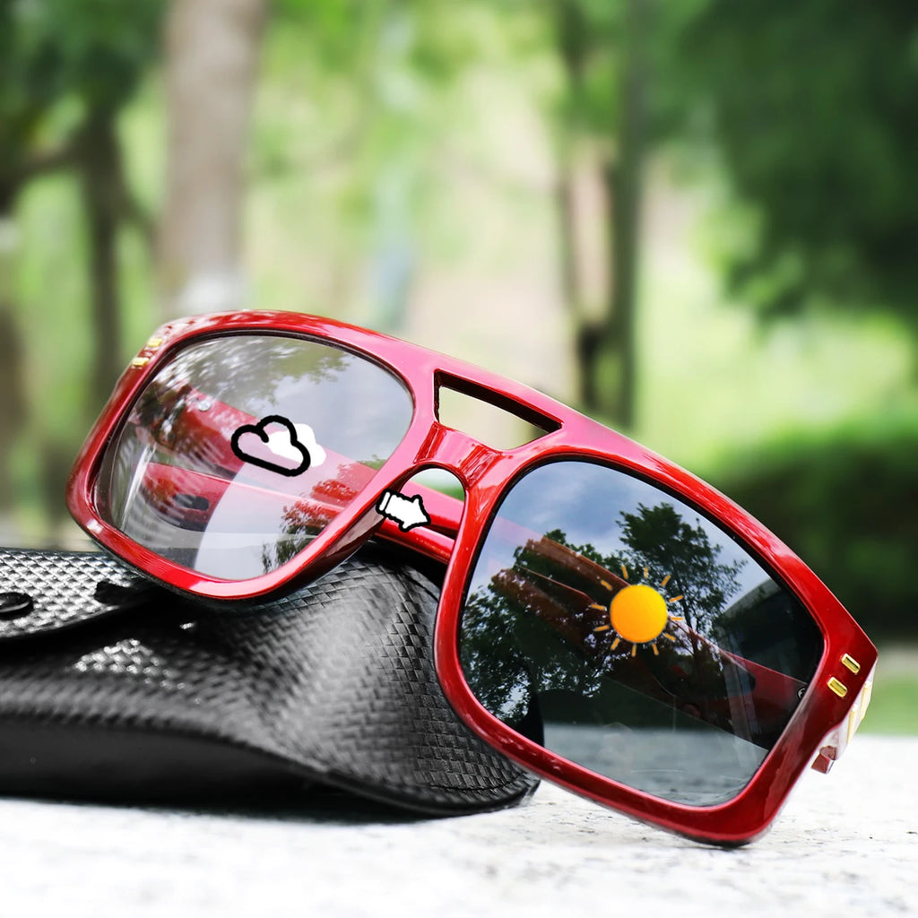 Photochromic Sunglasses | Stylish Windproof Goggles for Outdoor Sports