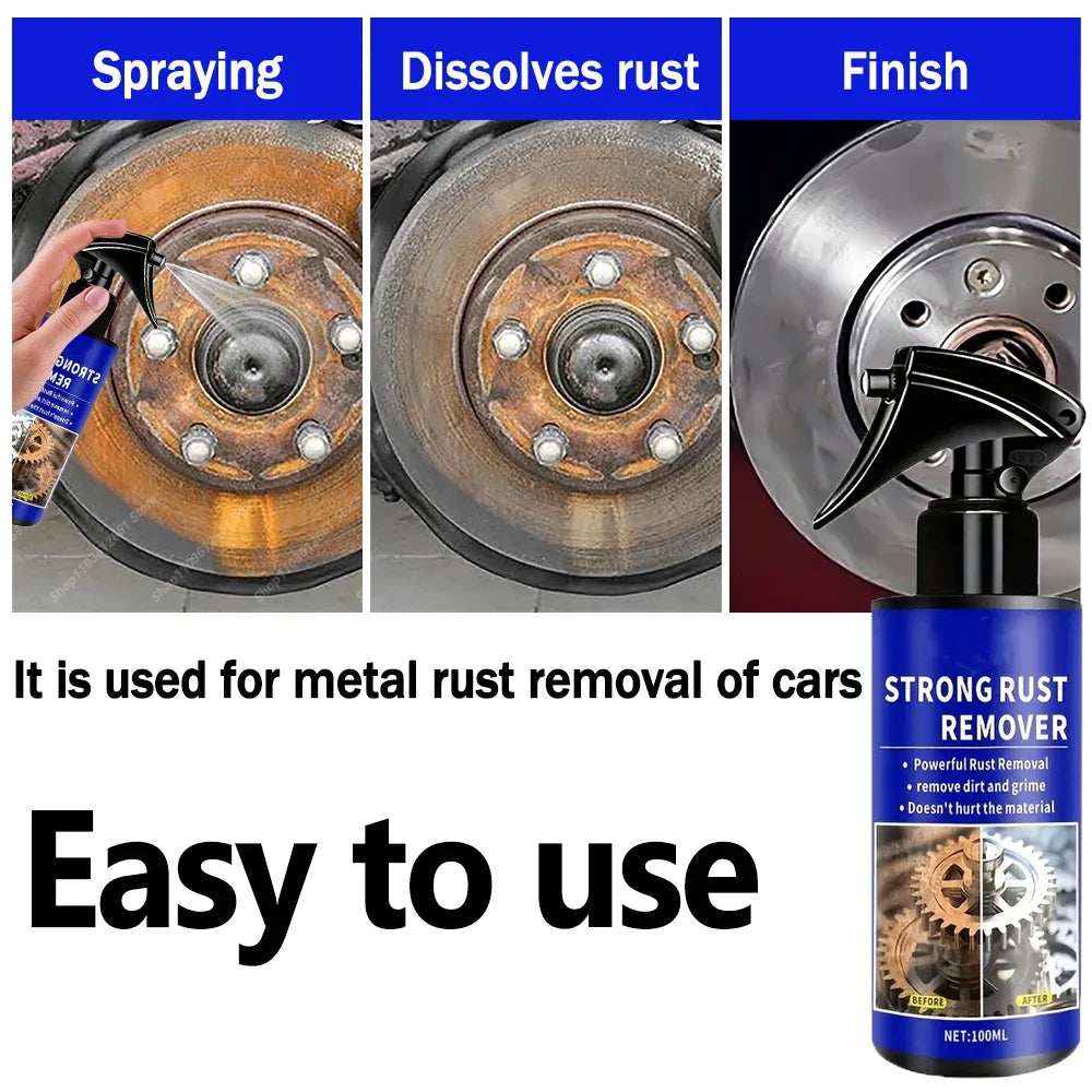 All-Purpose Rust Remover Spray | Fast-Acting Iron Oxidation Eliminator