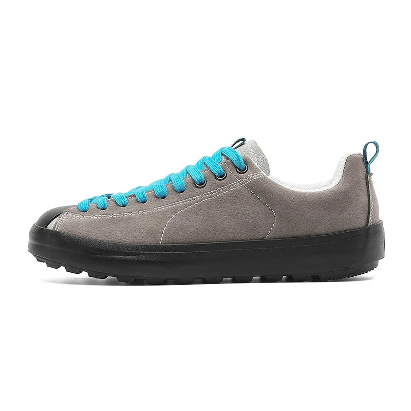 Men's Casual Suede Sneakers | Non-Slip Low Top Walking Shoes
