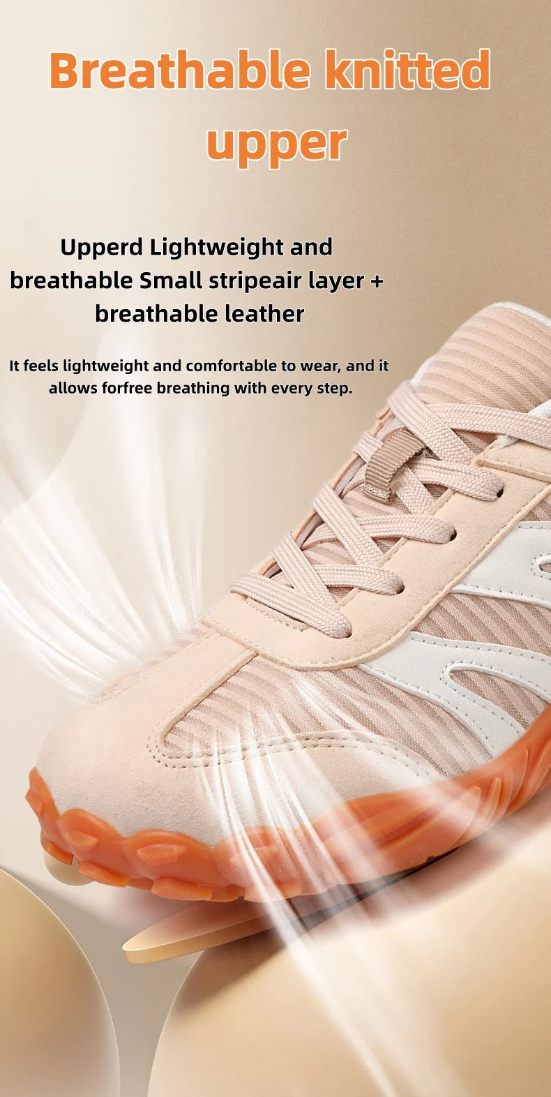 Breathable Women's Wide Shoes | Minimalist Non-Slip Sports Footwear