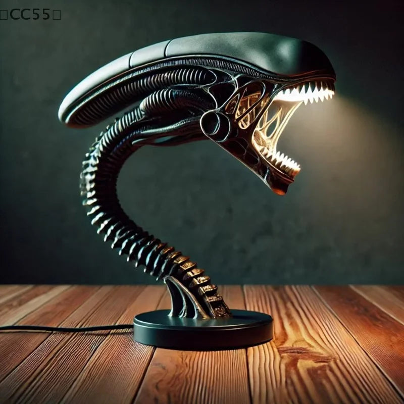 Unique Alien Creature Lamp Stand | Fun Home Decorative Light