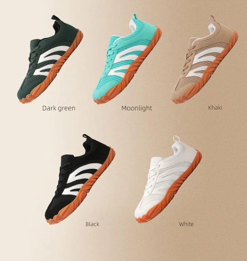 Breathable Women's Wide Shoes | Minimalist Non-Slip Sports Footwear