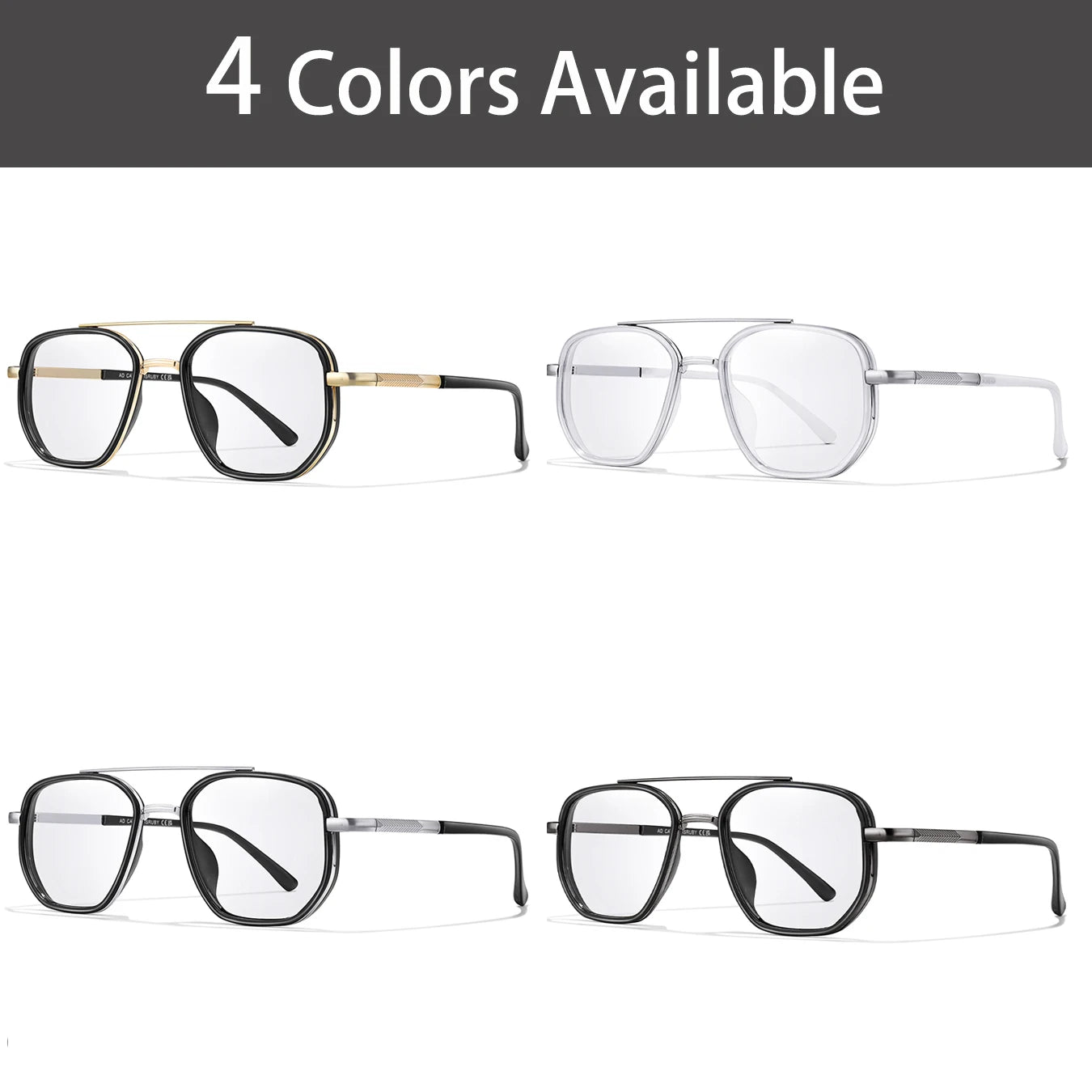 Stylish Square Photochromic Reading Glasses | Blue Light Blocking Eyewear