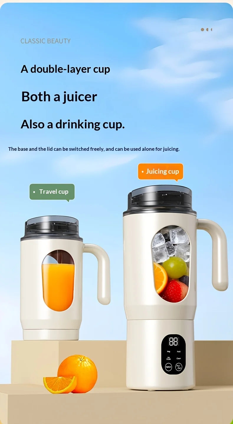 Portable 580ML Juice Maker Blender | Perfect for Shakes & Smoothies