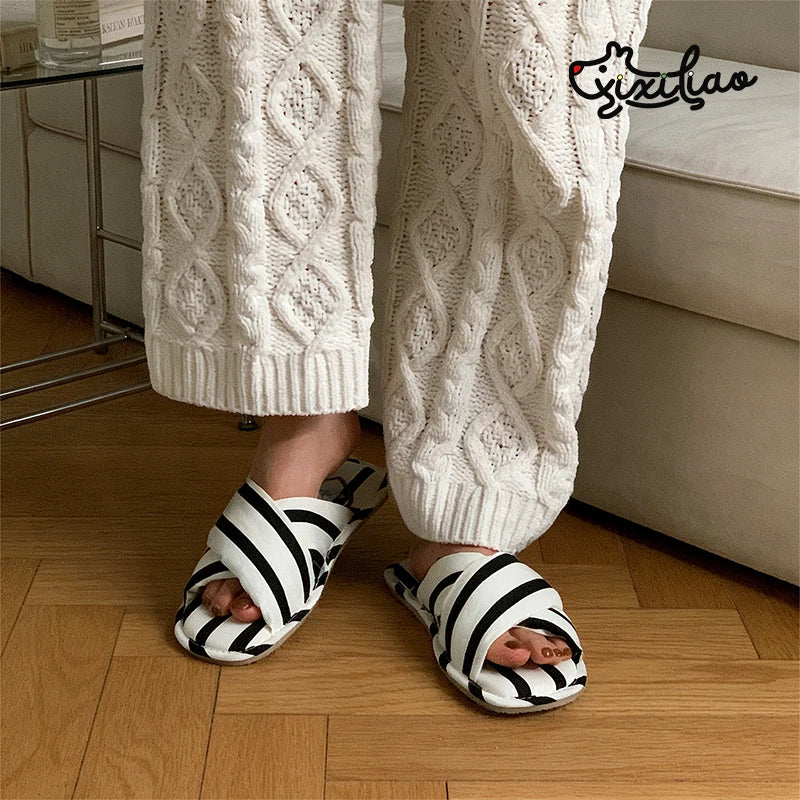Flat Silent Slippers for Women | Comfortable All-Season Slides