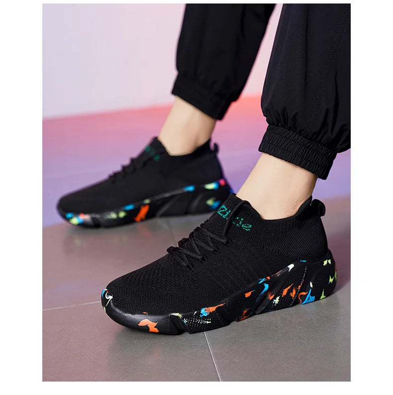 Men’s Breathable Sneakers | Casual Walking & Running Shoes