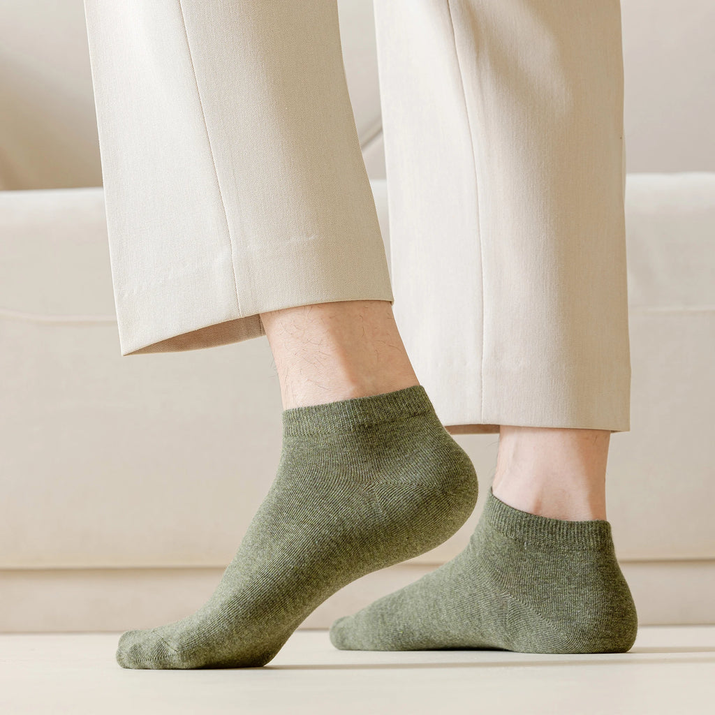 95% Cotton Ankle Socks | Casual Summer Boat Socks for All