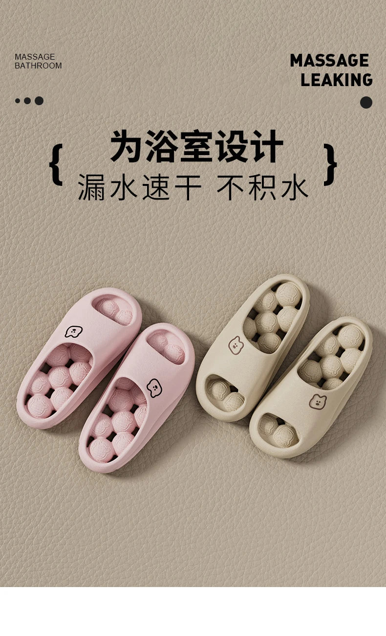 Comfortable Women's Indoor EVA Massage House Slippers
