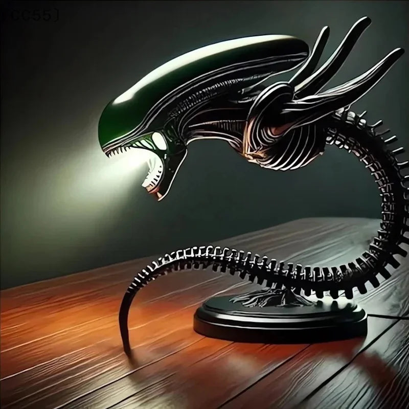 Unique Alien Creature Lamp Stand | Fun Home Decorative Light