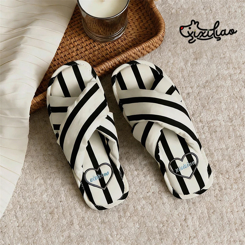 Flat Silent Slippers for Women | Comfortable All-Season Slides