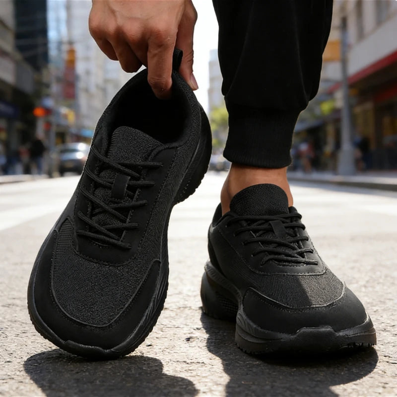 Wide Toe Running Shoes for Men | Breathable Non-Slip Sneakers
