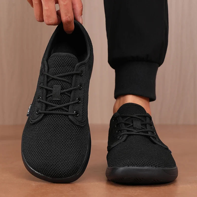 Breathable Wide Toe Men's Mesh Casual Walking Shoes | Comfort Fit
