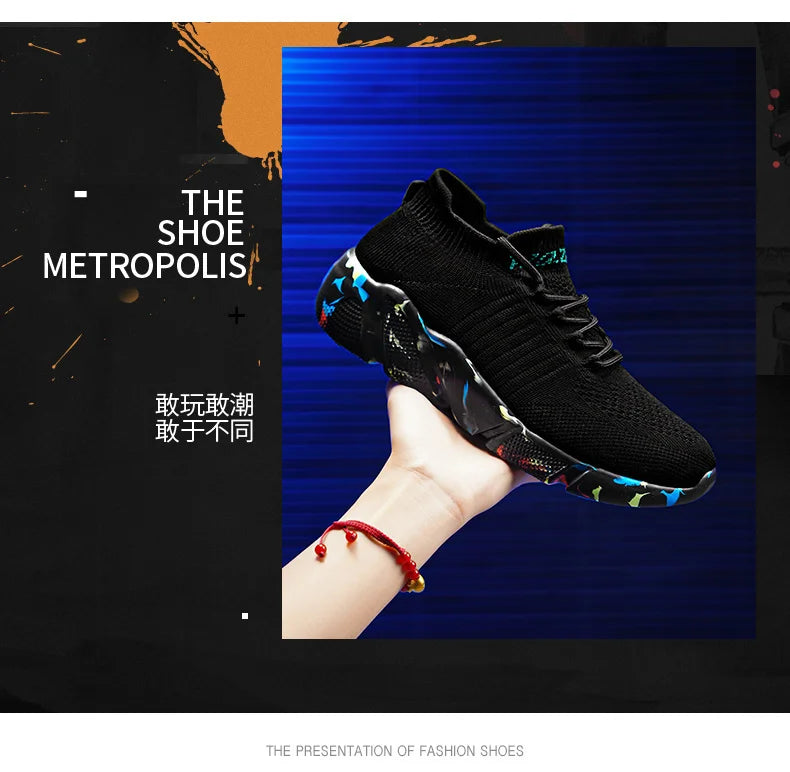 Men’s Breathable Sneakers | Casual Walking & Running Shoes