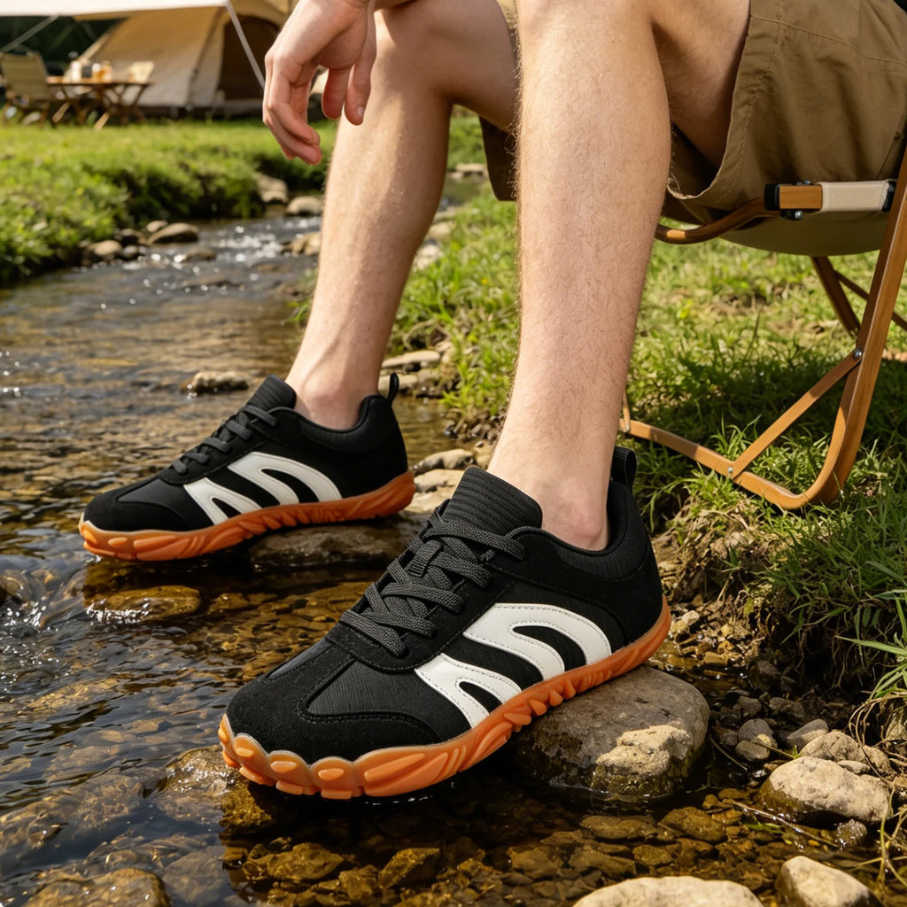 Breathable Women's Wide Shoes | Minimalist Non-Slip Sports Footwear
