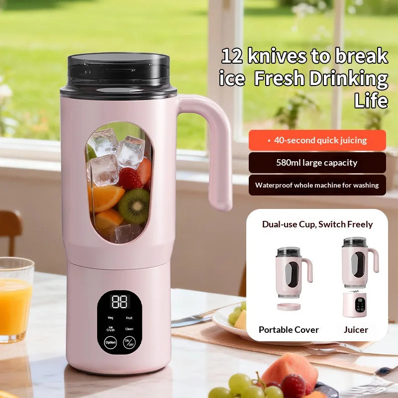 Portable 580ML Juice Maker Blender | Perfect for Shakes & Smoothies