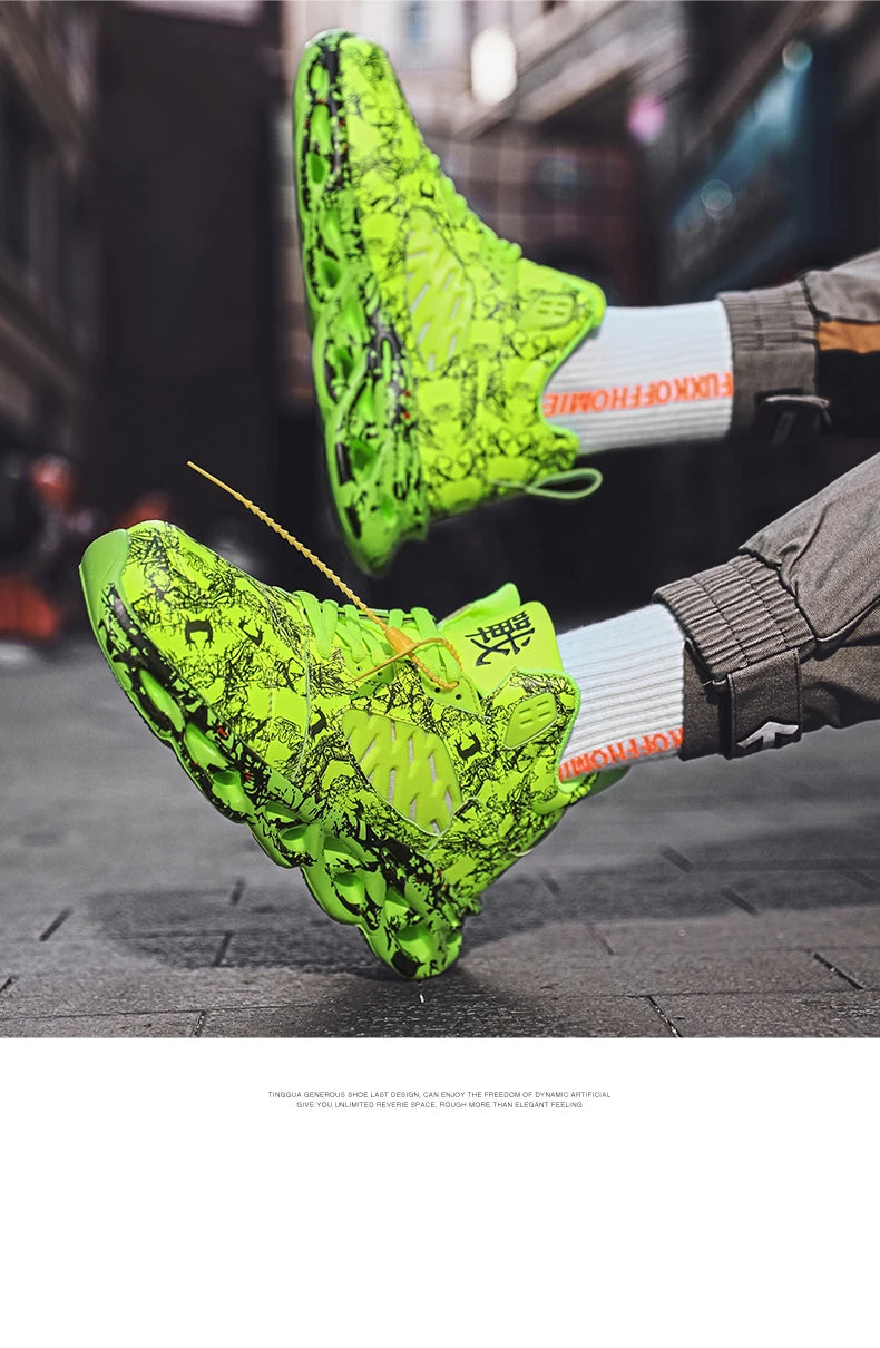 Men's Warm Waterproof Winter Boots | Non-Slip Plush Sneakers