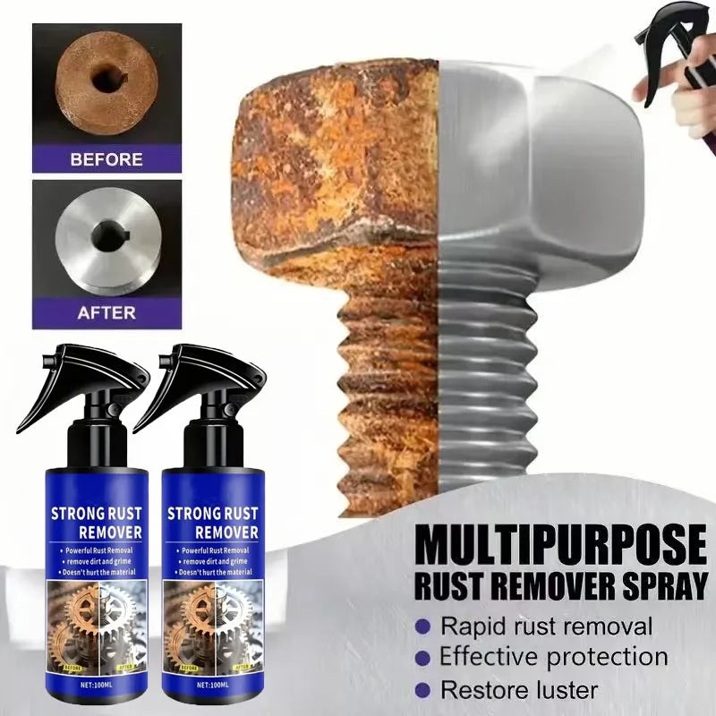 All-Purpose Rust Remover Spray | Fast-Acting Iron Oxidation Eliminator