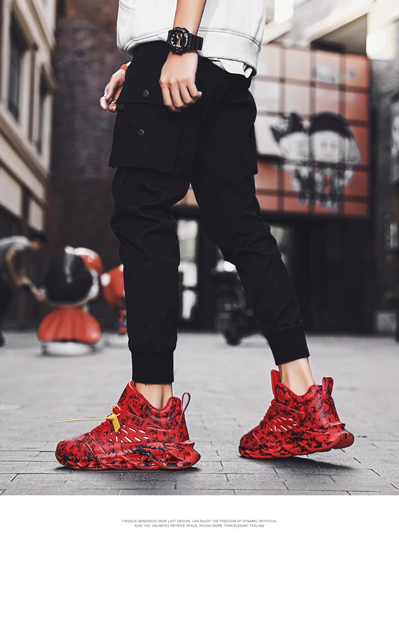 Men's Warm Waterproof Winter Boots | Non-Slip Plush Sneakers